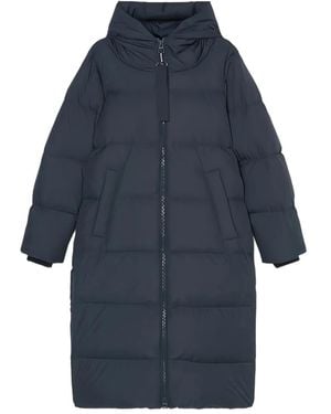 Marc O' Polo Donsjas Met Capuchon - Blauw