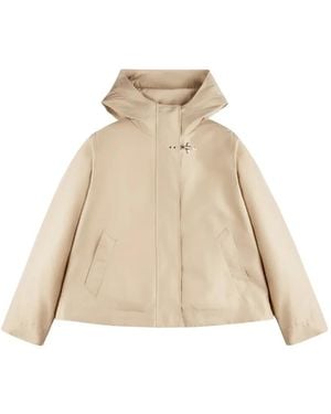 Fay Hooded Jacket - Natural