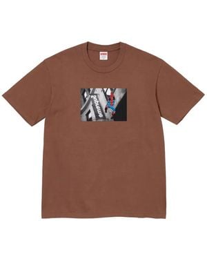Supreme Spider- T-Shirt - Brown