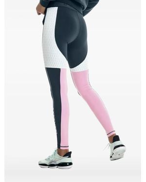 PUMA Cosmic Colour-Block Paneled Leggings - Green