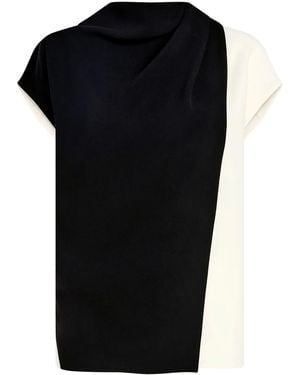 Proenza Schouler Acetate Polyester Elsa Top - Black