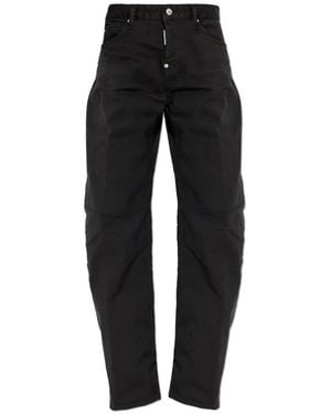 DSquared² Loose-Fit Jeans - Black