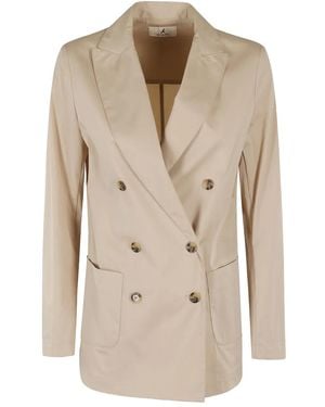 Myths Cotton Blazer - ナチュラル