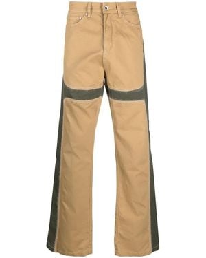 Who Decides War Signature Paneled Jeans - Natural