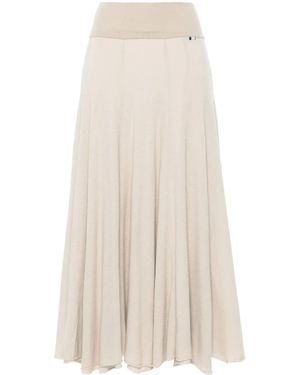 Extreme Cashmere N°366 Spin Skirt - White