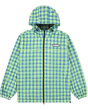 Pleasures Practice Zip-Fastening Hooded Jacket - Green