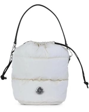 Moncler Wasserabweisende Caradoc Beuteltasche Aus Bagcaradoc - Mettallic