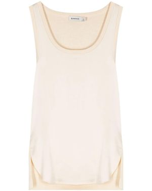 Jonathan Simkhai Faro Paneled Tank Top - Natural