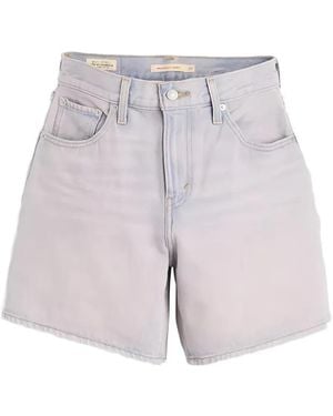 Levi's Patch-Pocket Shorts - Blue