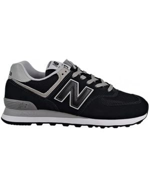 New Balance 574 Low-Top Trainers - Black