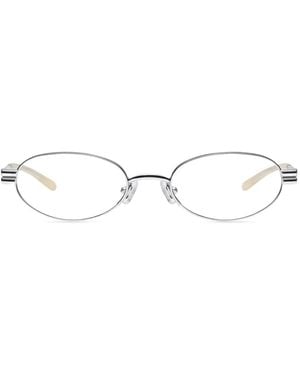 Gentle Monster Lolos 02 Round-Frame Glasses - Metallic