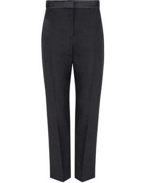 McQueen Hose mit Satinbund - Blau
