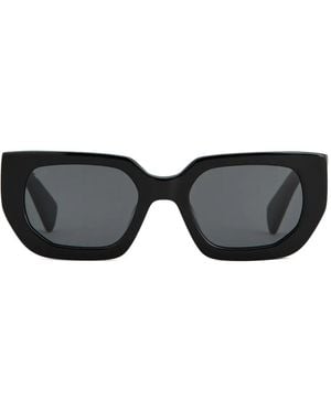 Tod's Logo Square Sunglasses - Black