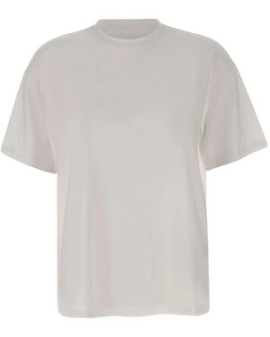 Liu Jo Sheer-Back Crew-Neck T-Shirt - White