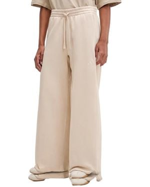 adidas All Szn Drawstring Wide-Leg Pants - Natural