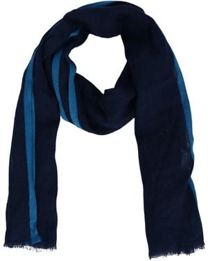 Altea Striped linen scarf - Azul