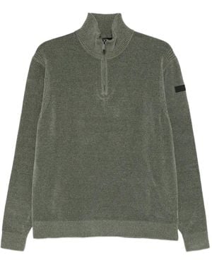 Rrd Pullover Mit Chenille-Effekt - Grün