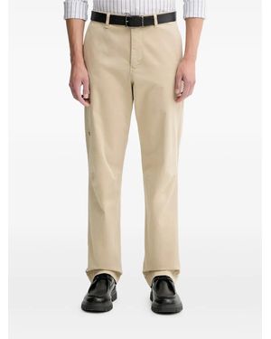Paul Smith Straight-Leg Trousers - Natural