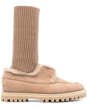 Le Silla Yacht Booties - Natural