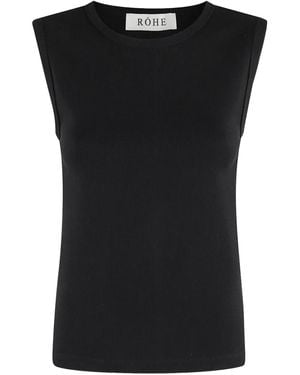Rohe Dense トップ - ブラック
