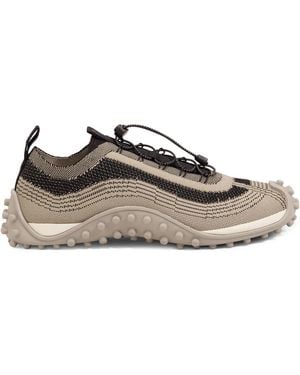 Ami Paris Knit Mirage Trainers - Brown
