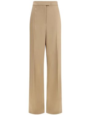 Valentino Garavani Double Duchesse Stretch Trousers - Natural