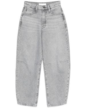Mother Knee-Panel Jeans - Grey