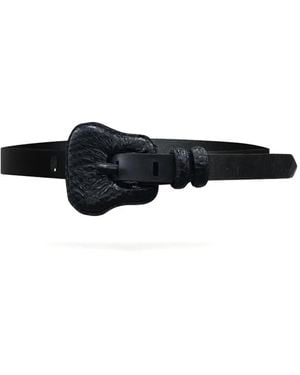 Johanna Ortiz Traditions Leather Belt - White