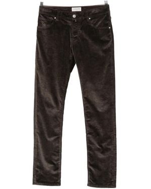 Jacob Cohen Nick Corduroy Slim-Fit Pants - Black