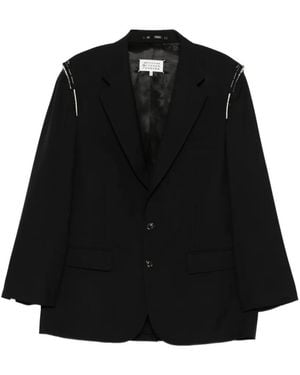 Maison Margiela Klassischer Blazer - Schwarz