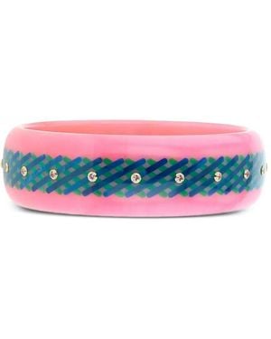 Mark Davis 18K Bakelite Bracelet - White