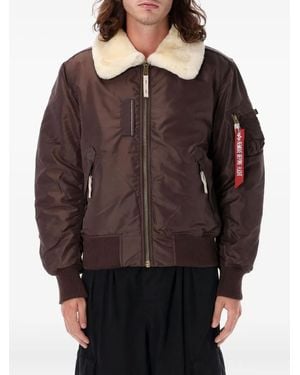 Alpha Industries Ma-1 Bomber Jacket - ブラウン