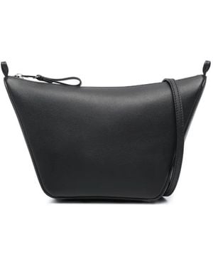 Loewe Hammock Mini Leather Hobo Bag - Black
