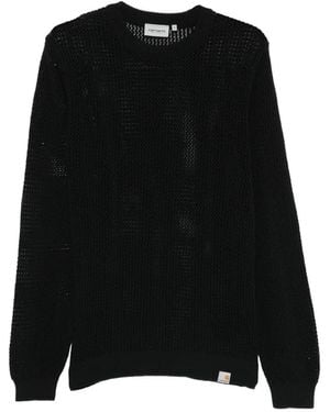 Carhartt Stockton Open-Knit Jumper - Black