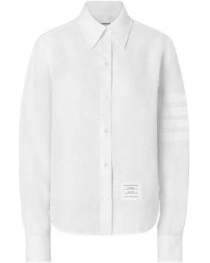 Thom Browne Button-Up Shirt - White