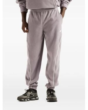 New Balance Pantalon De Jogging Trackside En Polaire - Grey