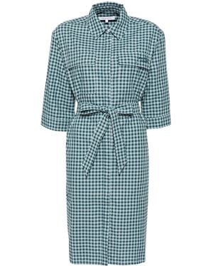 Maison Kitsuné Double Pocket Dress - Blue