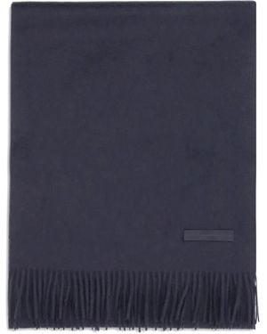 ZEGNA Fringed scarf - Blau