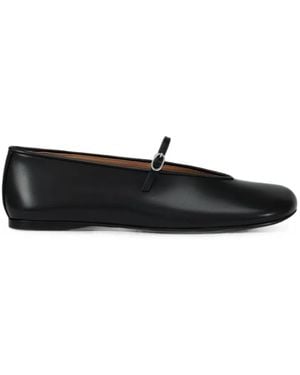 POTAMY Ballerinas Aus Leder - Schwarz