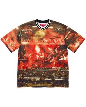 Supreme Maglia Da Calcio Vinci Per Noi - Rosso