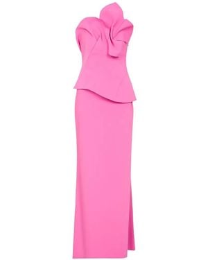 Acler Esher Maxi Dress - Pink