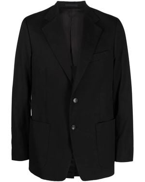 Lanvin Single-Breasted Suit Jacket - Black