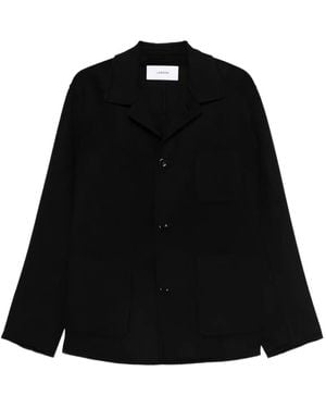 Lardini Cappotto Monopetto - Nero