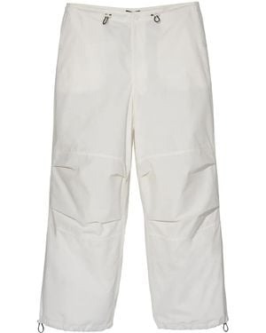 Marc Jacobs Pantalones balloon de talle bajo - Blanco
