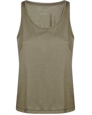 Majestic Filatures U-Neck Tank Top - Green