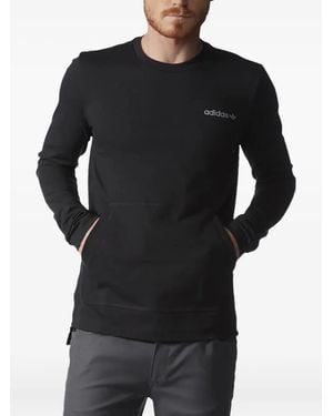 adidas ロングtシャツ - ブラック
