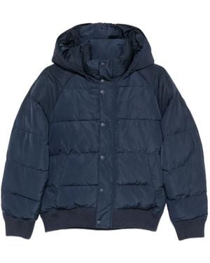 Zadig & Voltaire Kellis Quilted Hooded Jacket - Blue