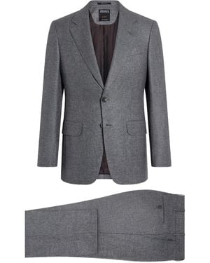 ZEGNA Traje de cachemira Oasi - Gris