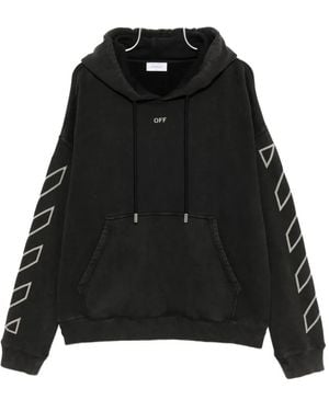 Off-White c/o Virgil Abloh Arrow-Print Hoodie - Black