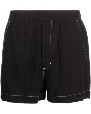 CDLP Shorts Mit Elastischem Bund - Schwarz